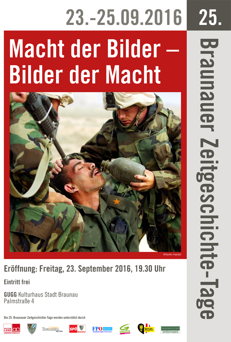 25. Braunauer Zeitgeschichte-Tage Plakat