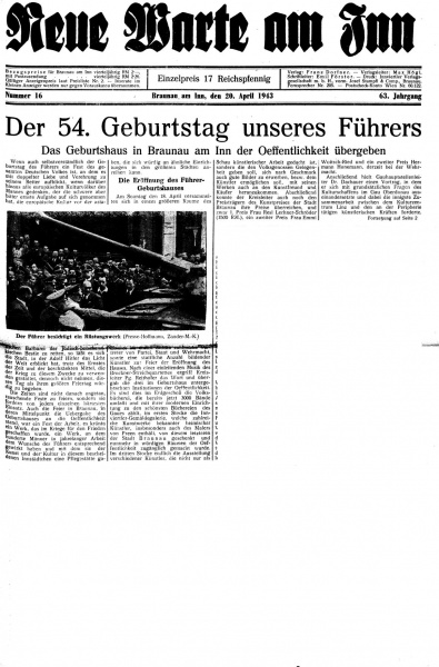 Datei:NW 1943 04 20 Eröffnung Führer-Geburtshaus S 1 Ausschnitt.jpg